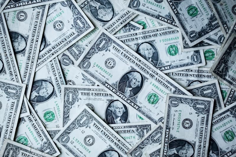 International currency and global business concept